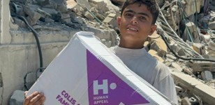 15 000 colis alimentaires par mois pour Gaza