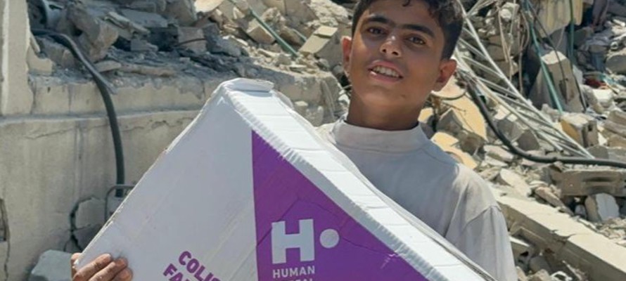 15 000 colis alimentaires par mois pour Gaza