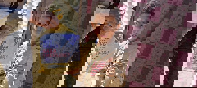 10 avril 2025 - Dans la ville de Khan Younis, nous avons distribué 9 500 repas chauds. 