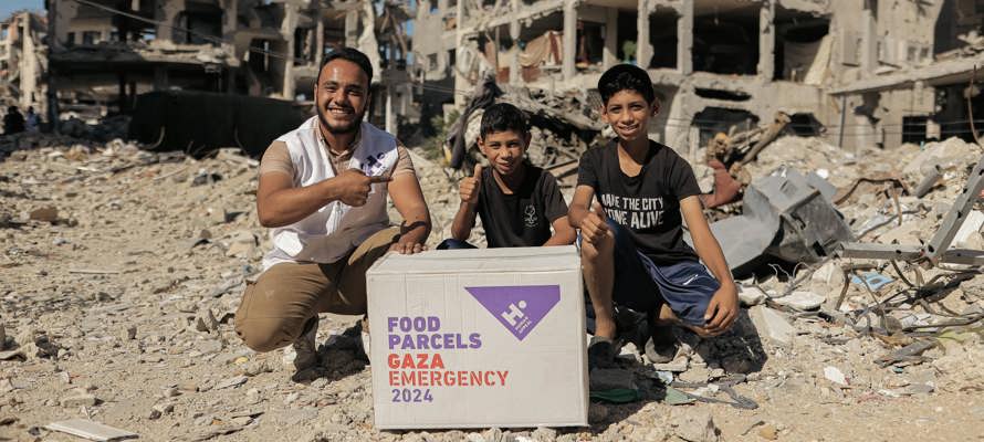 Human Appeal à Gaza depuis 1 an grâce à vos dons