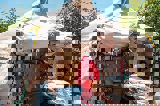 Distributions de pains pour les réfugiés syriens 