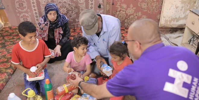 Colis alimentaire pour un mois