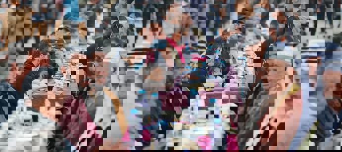 Samedi 15 mars, plus de 7 000 personnes ont pu participer à notre 3e grand iftar à Gaza.