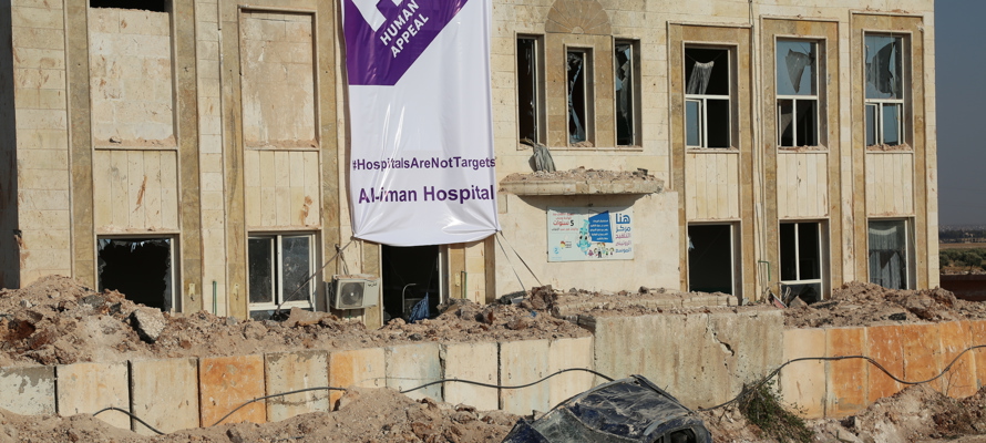 Human Appeal condamne la deuxième attaque sur son hôpital à Alep !