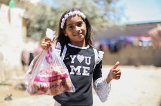Distribution de viande pour Gaza