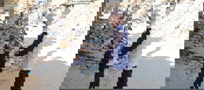 05 novembre 2025 - Human Appeal a distribué 20 000 repas chauds à travers Gaza aux familles déplacées.