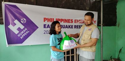 Aide d'urgence aux Philippines