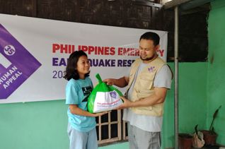 Aide d'urgence aux Philippines