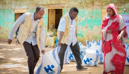 Colis alimentaire pour le Soudan