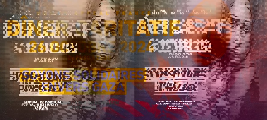 Participez au Gala caritatif pour Gaza à Dreux