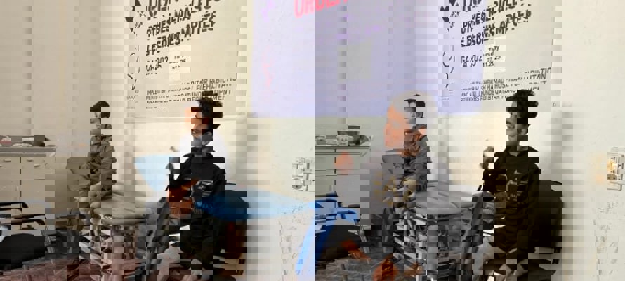 Vous offrez des prothèses à Gaza