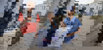 Colis alimentaire pour Gaza