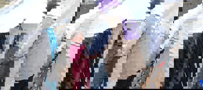 31 décembre 2024 - Dans le Nord de Gaza, 10 000 repas chauds ont été distribués.