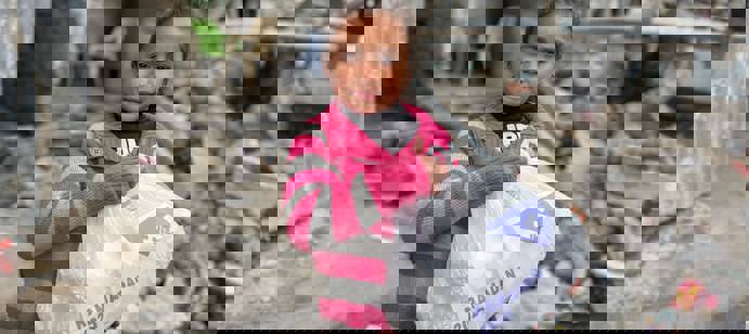 20 mars 2025 - Dans le Nord de Gaza, 10 968 repas chauds ont été distribués aux familles déplacés. 